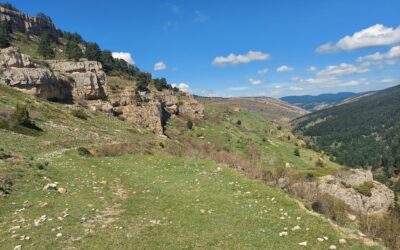 Valdelinares ravine route