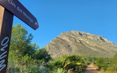 Montgó from the sea side