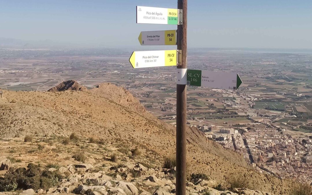 Sierra de Callosa ascent