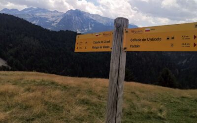 On the GR-11 to the Chistau valley