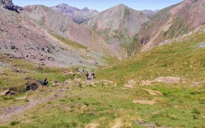 Up and around the Chistau pass